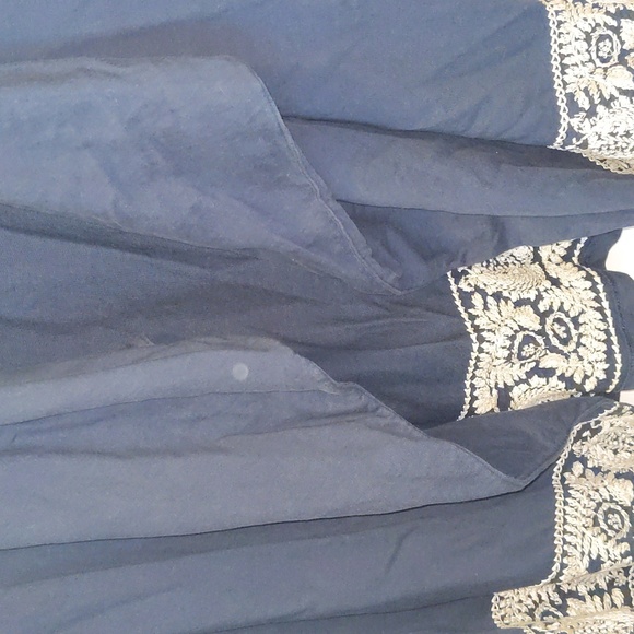 Lucky Brand Lucky Lotus Women's Size 2X Detail Hem Open Front Cardigan Sweater - Picture 3 of 16